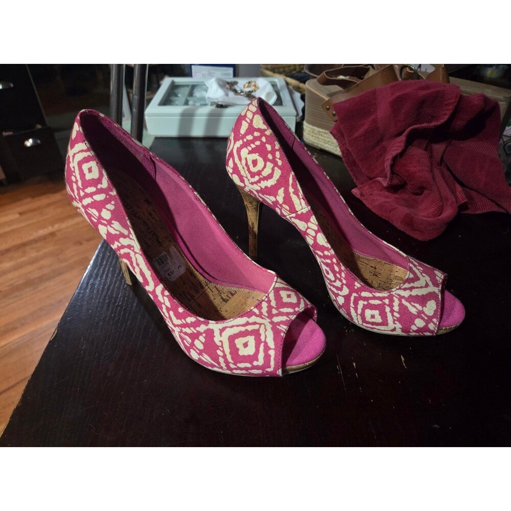 Pink & Beige 4" Heel